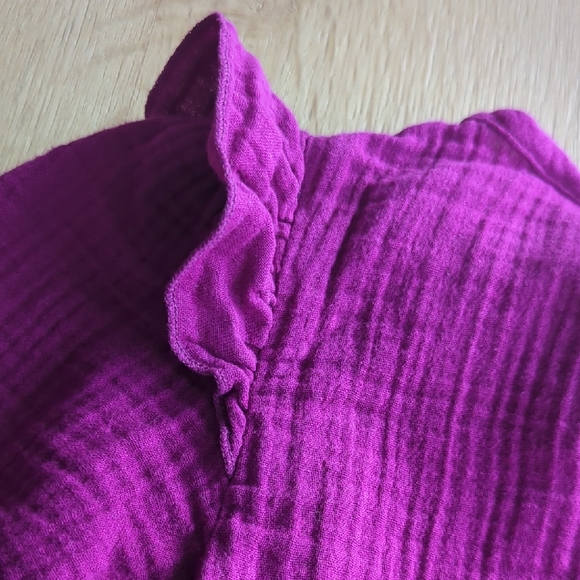 Cat & Jack Magenta Ruffle Dress - Picture 8 of 8